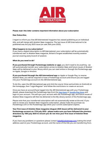 Important Notice issue Important Notice