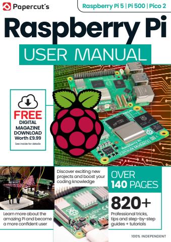 Raspberry Pi The Complete Manual issue Summer 2025