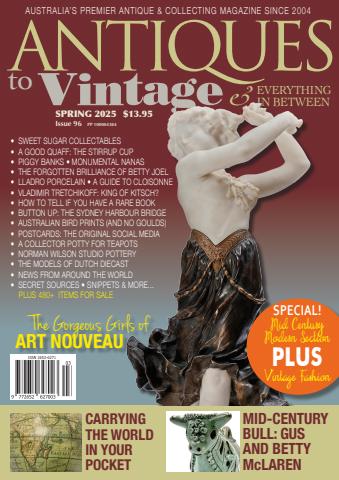 Antiques to Vintage issue Spring 2025