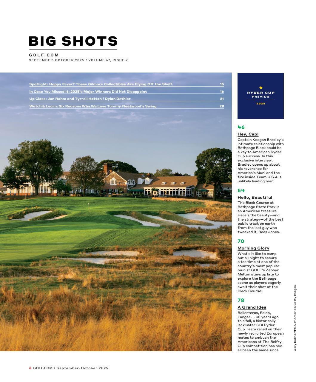 Golf Magazine Preview Pages