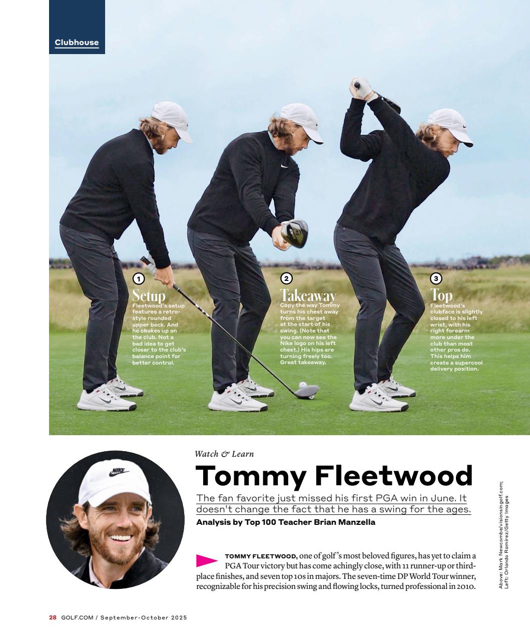 Golf Magazine Preview Pages
