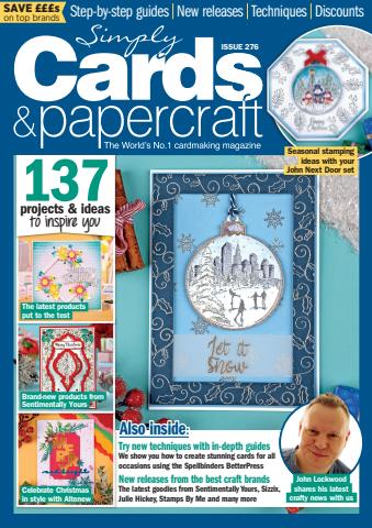 Simply Cards & Papercraft issue Issue 276