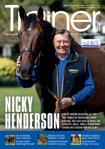 European Trainer Magazine - horse racing issue October - December 2025