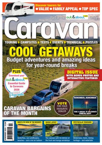 Cool Getaways - Caravan November 2025 issue Cool Getaways - Caravan November 2025