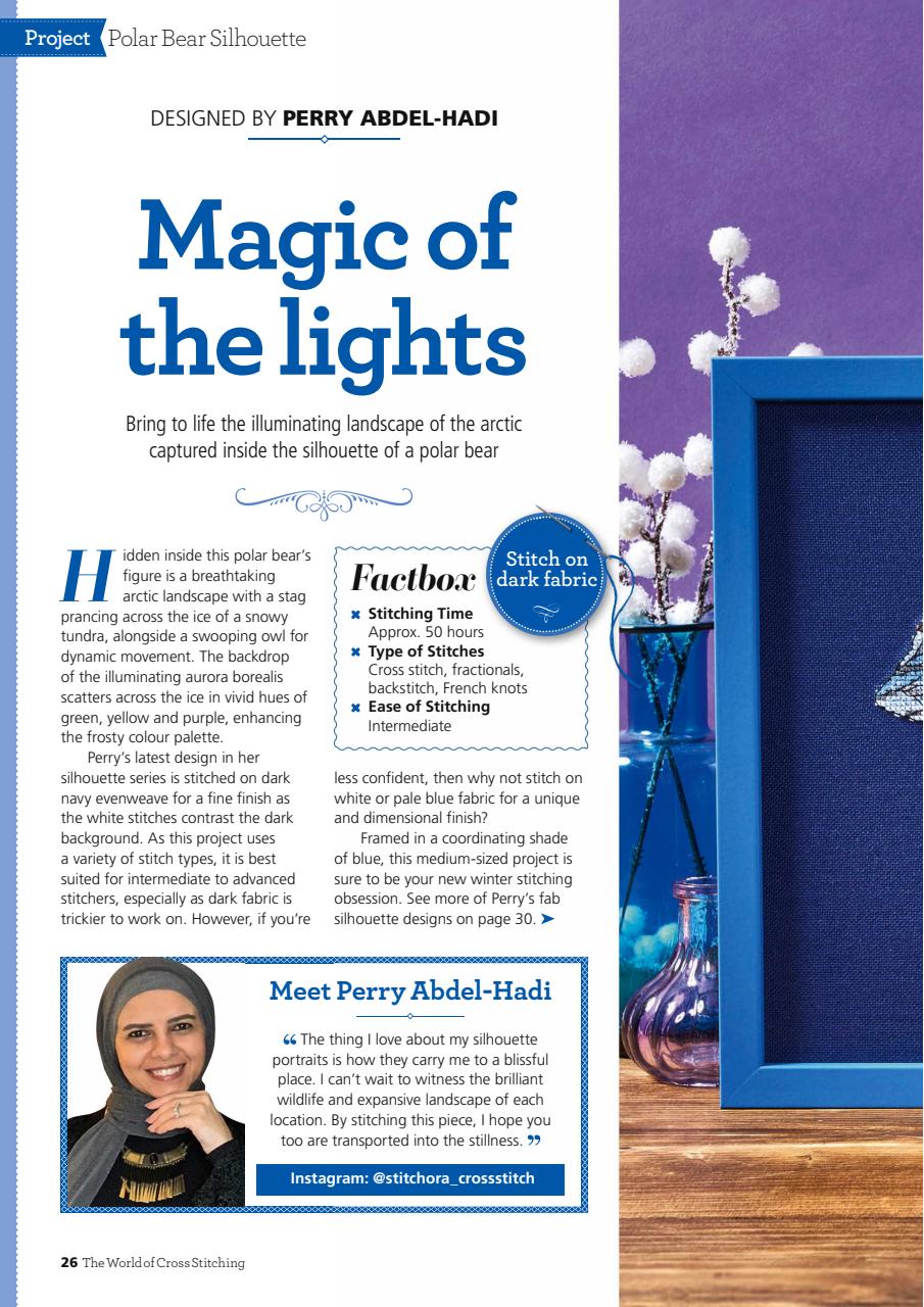 The World of Cross Stitching Preview Pages