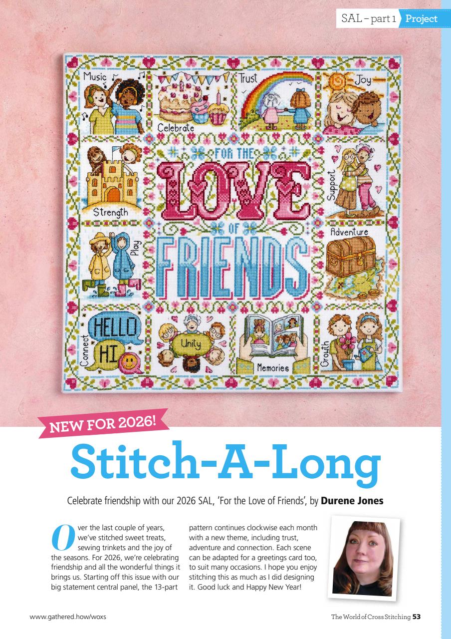 The World of Cross Stitching Preview Pages