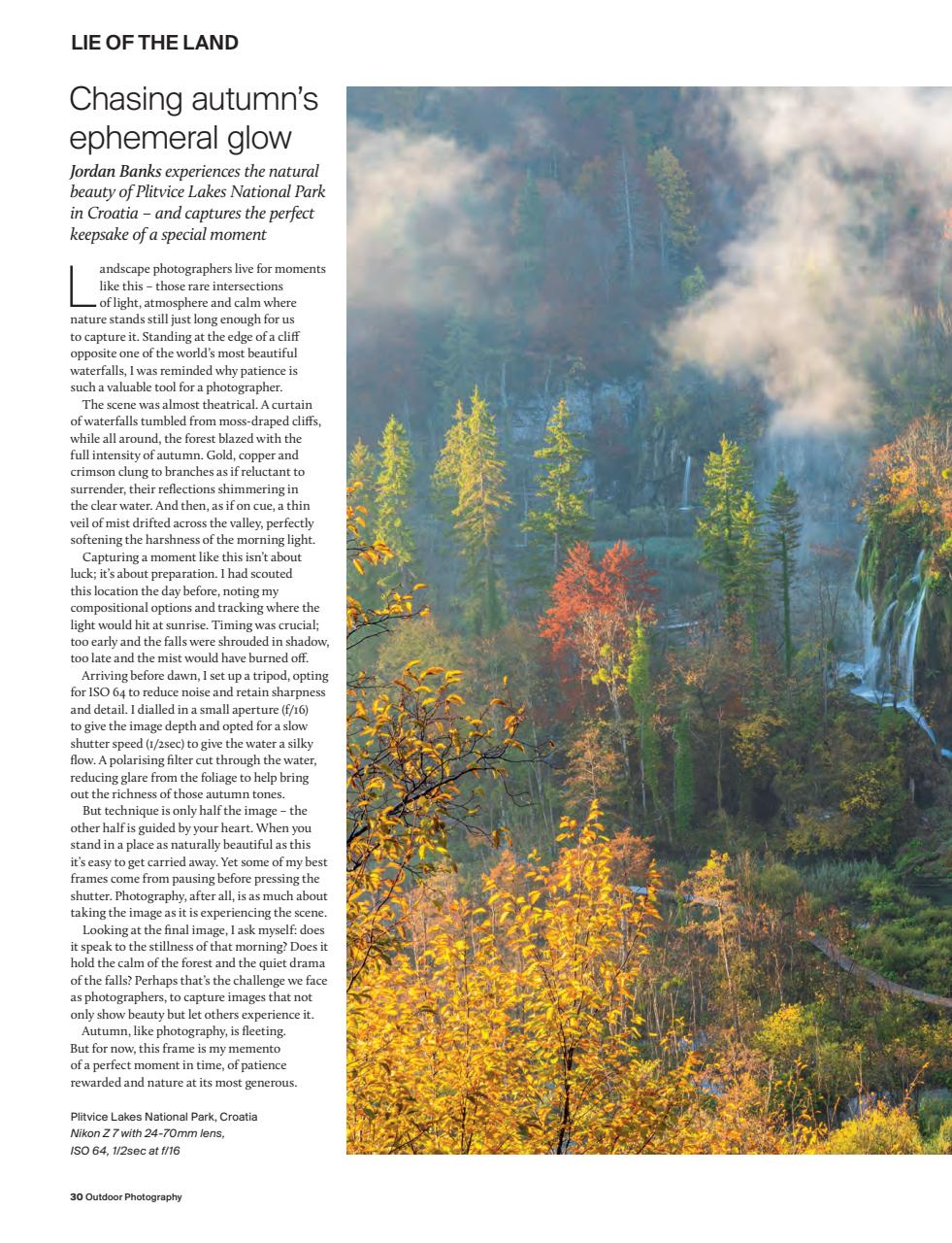 Outdoor Photography Preview Pages