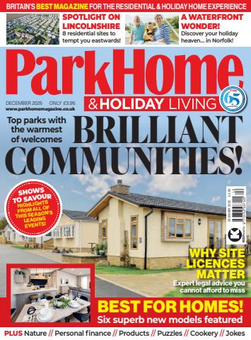 Park Home & Holiday Living issue Dec-2025