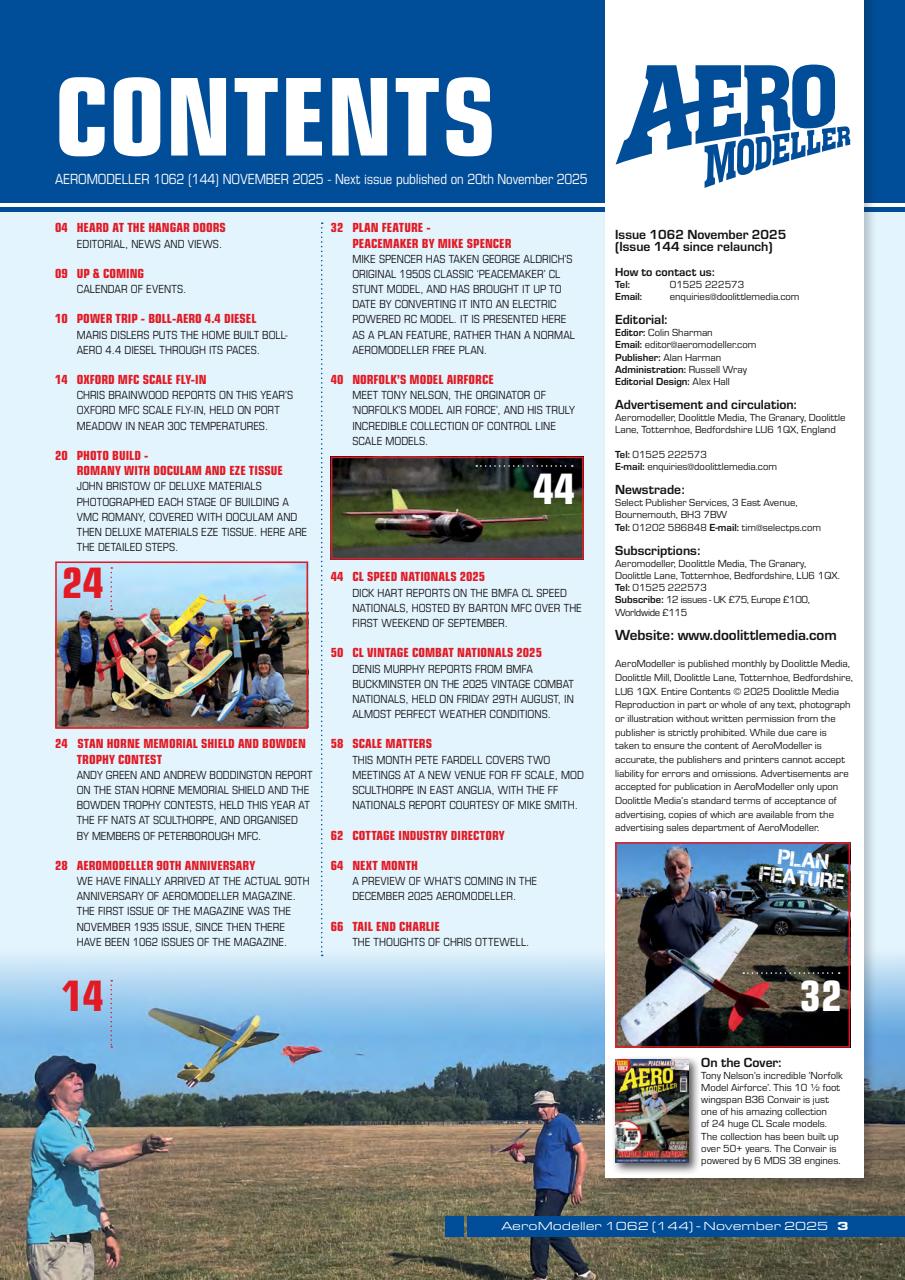 AeroModeller Preview Pages