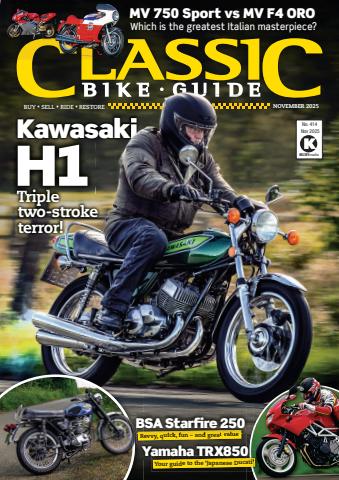 Classic Bike Guide issue November 2025
