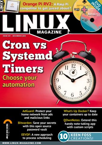 Linux Magazine issue December 2025