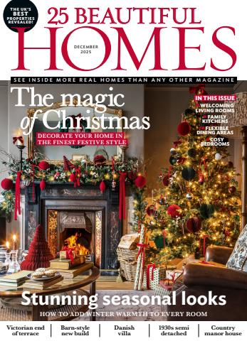 25 Beautiful Homes issue December 2025