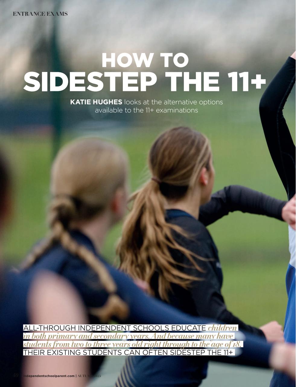 Independent School Parent Preview Pages