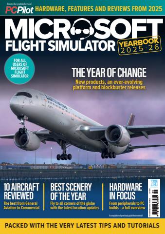 Microsoft Flight Simulator Yearbook 2025-26 issue Microsoft Flight Simulator Yearbook 2025-26