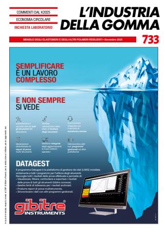 L’industria della Gomma issue Novembre 733