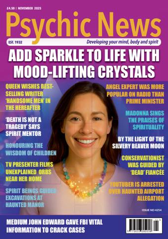 Psychic News issue November 2025