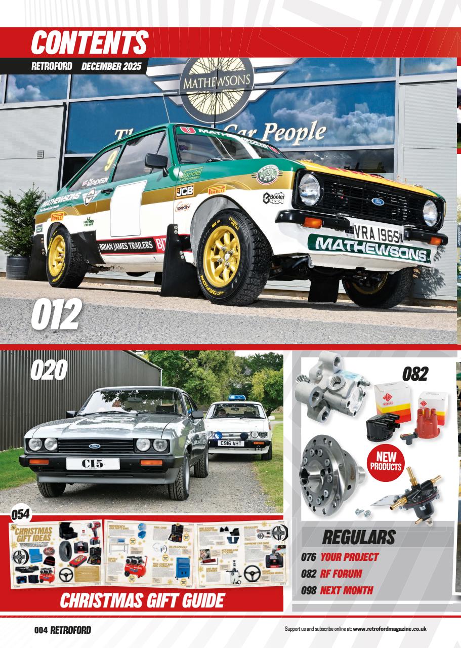 Retro Ford Preview Pages