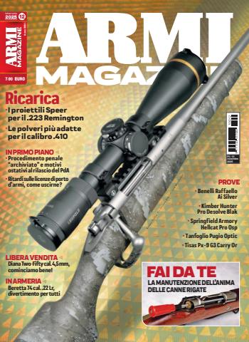 ARMI MAGAZINE issue Dicembre 2025