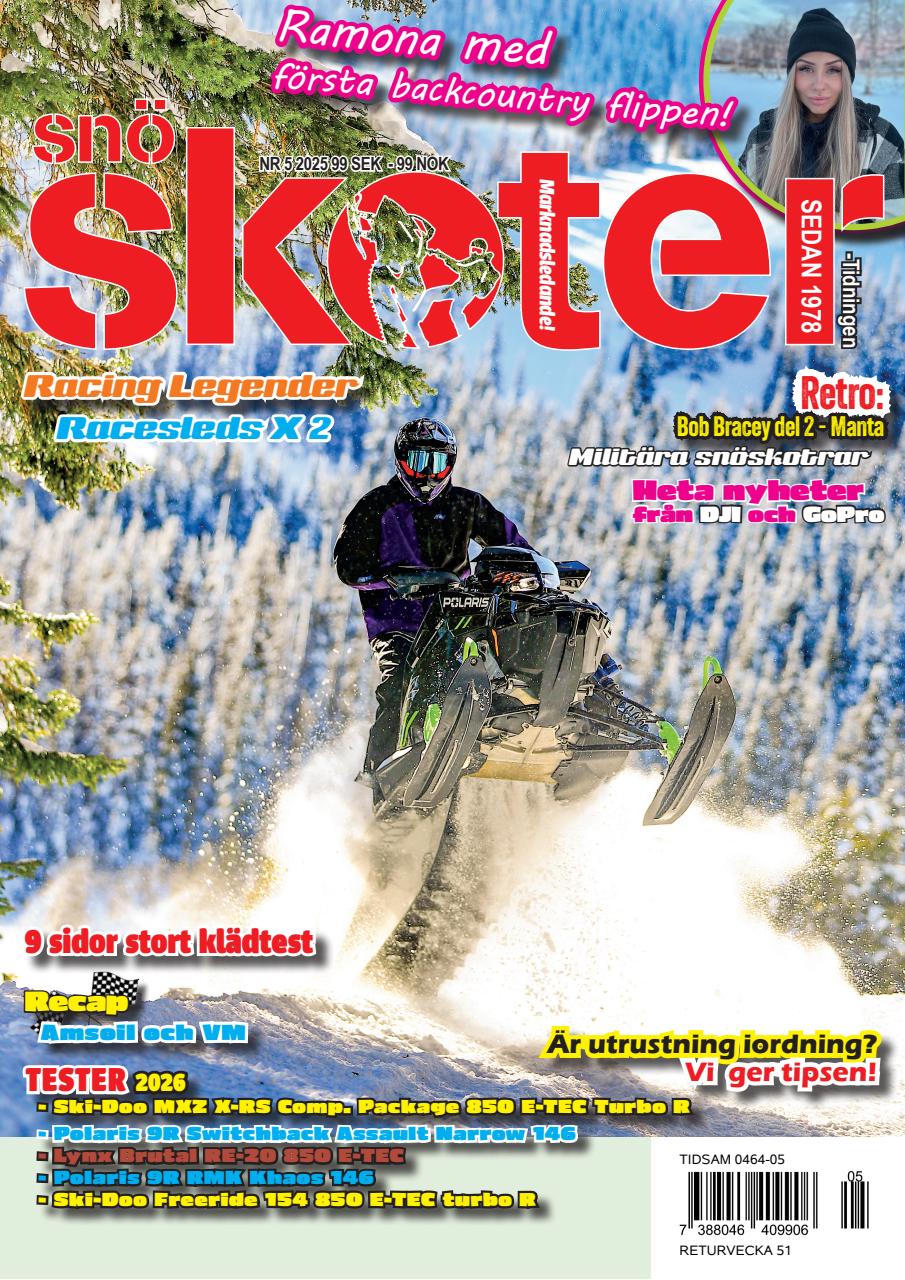 Tidningen Snöskoter Preview Pages