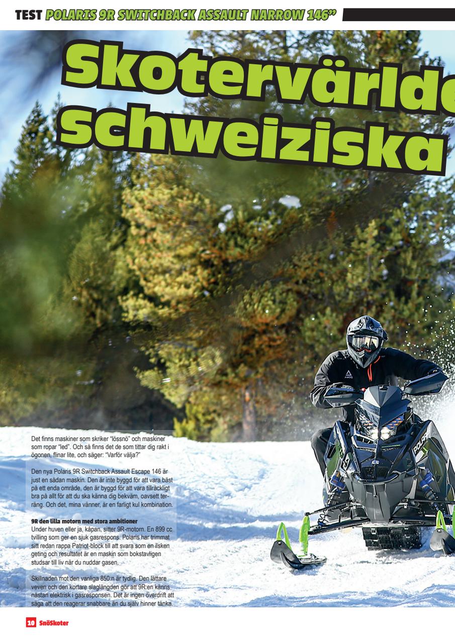 Tidningen Snöskoter Preview Pages