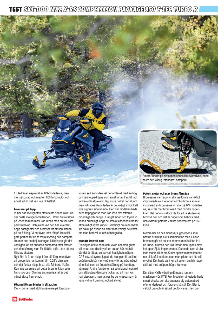 Tidningen Snöskoter Preview Pages