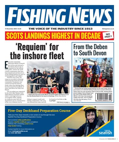 Fishing News issue 13th November 2025