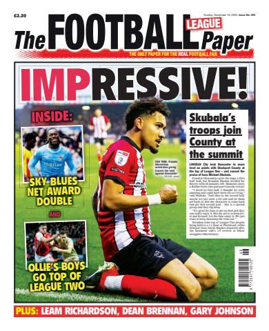The Football League Paper issue 16th November 2025