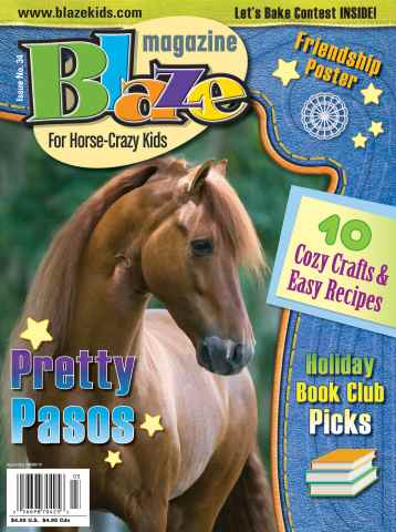 Blaze Magazine For Horse Crazy Kids issue Issue No. 34