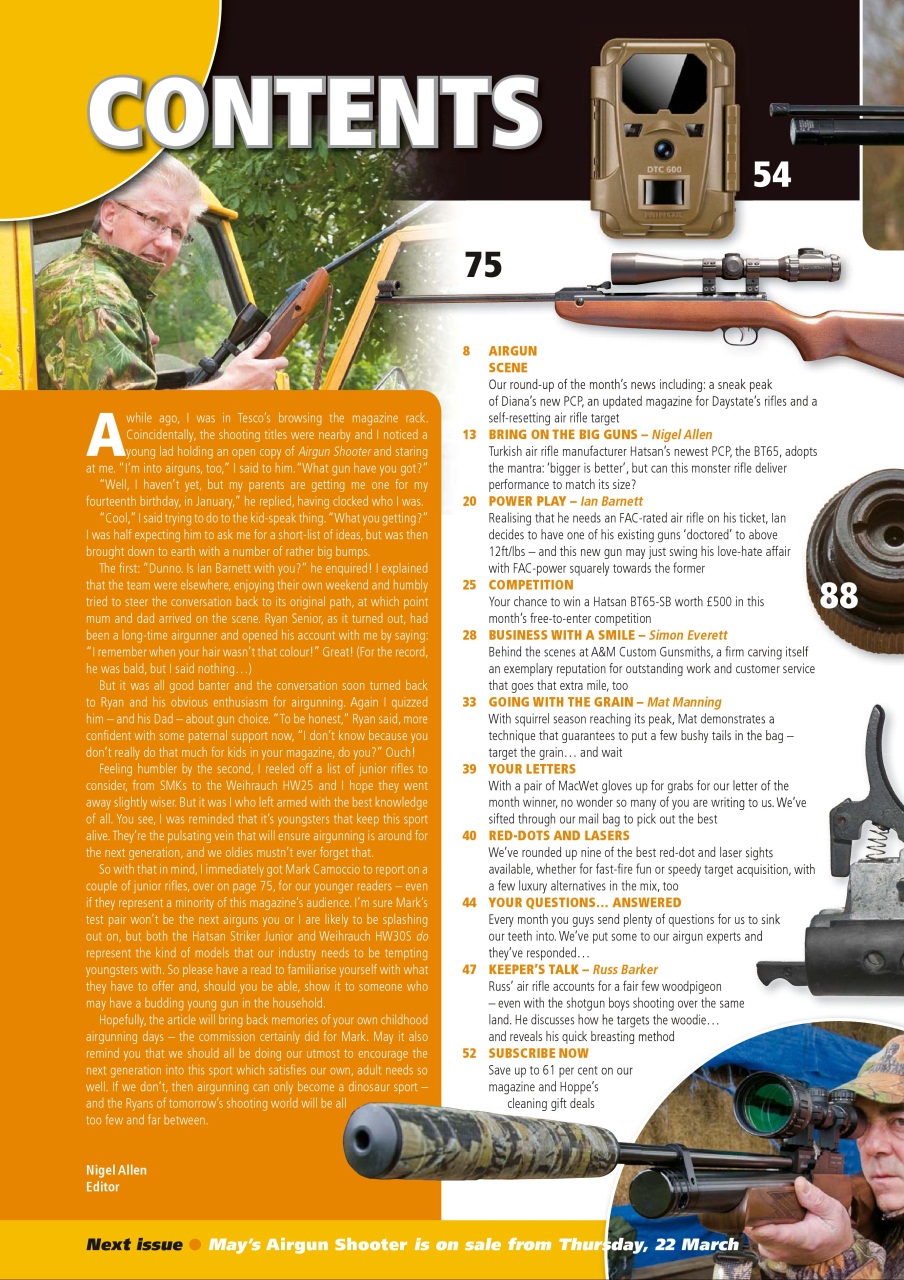 Airgun Shooter Preview Pages