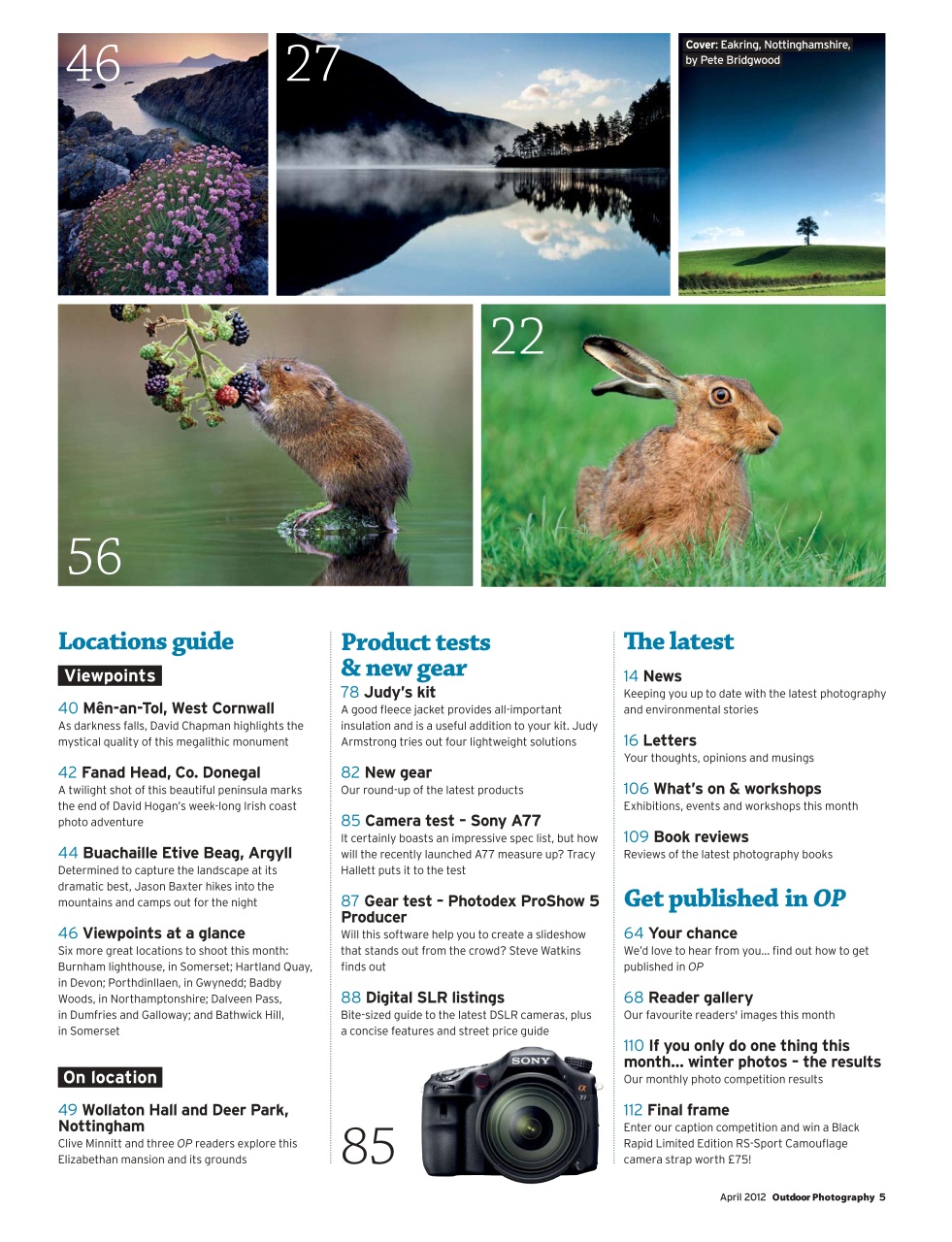 Outdoor Photography Preview Pages