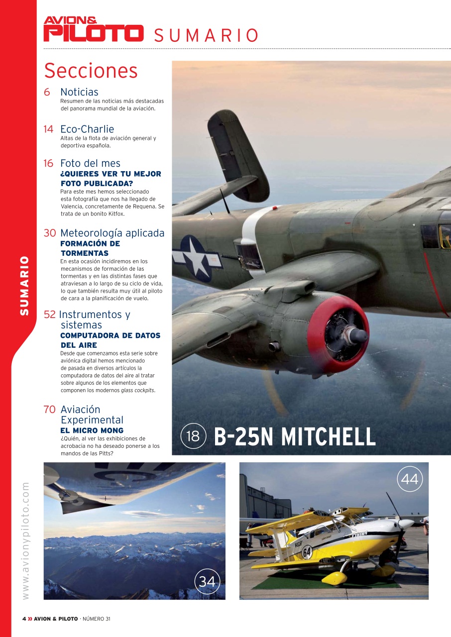 Revista Avion & Piloto Preview Pages