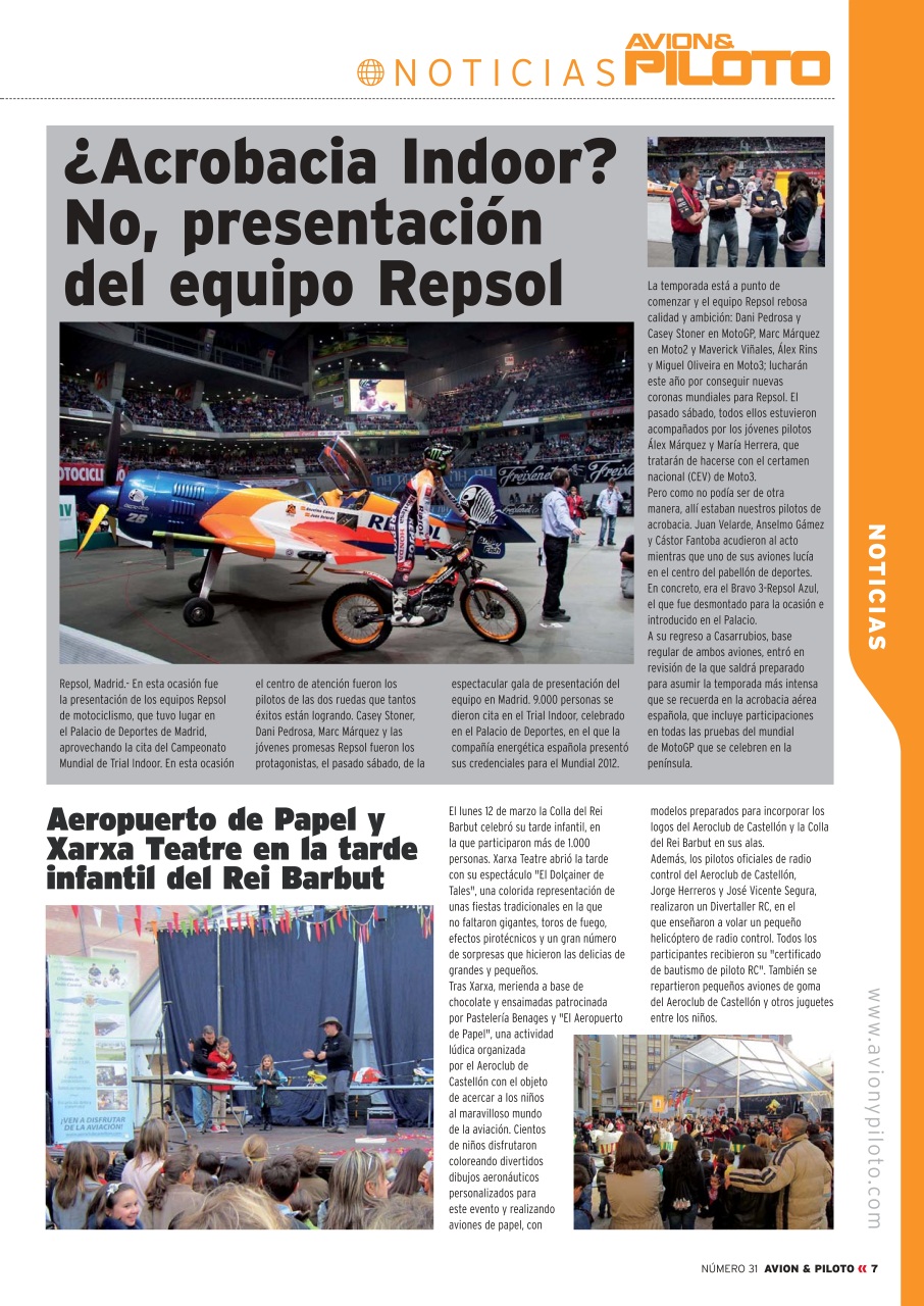 Revista Avion & Piloto Preview Pages