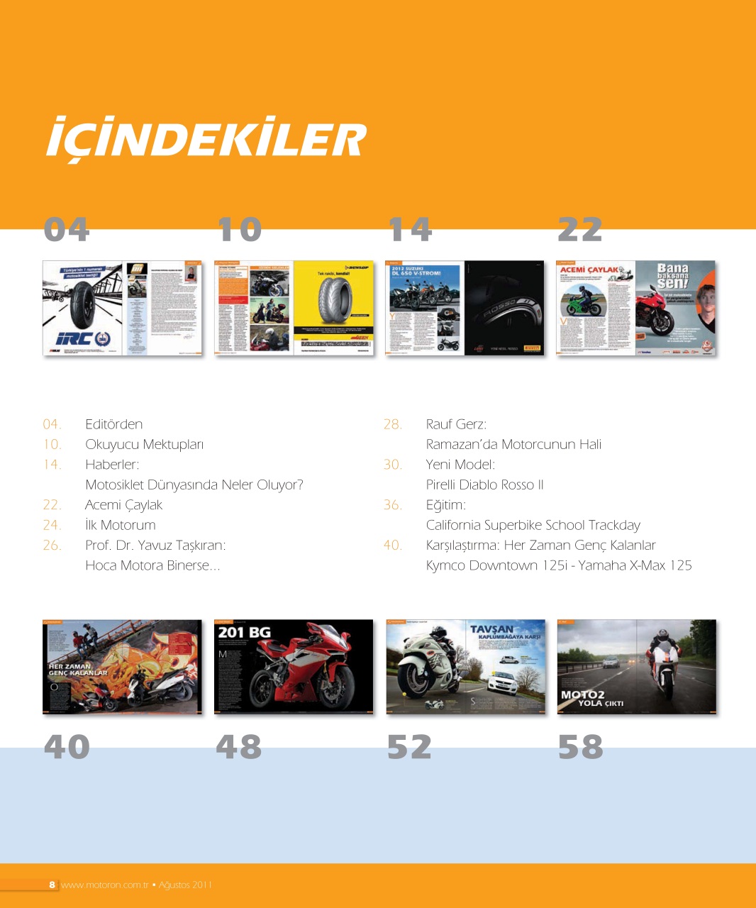 Motoron Preview Pages