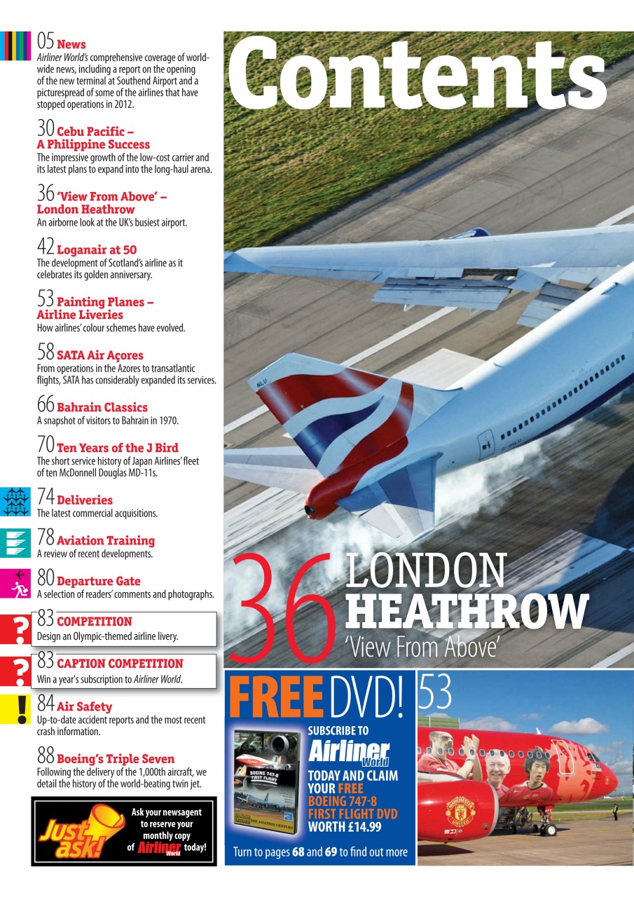 Airliner World Preview Pages