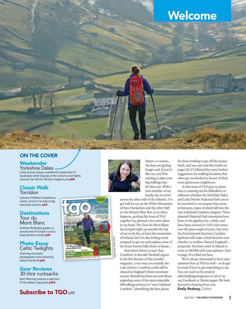 TGO - The Great Outdoors Magazine Preview Pages