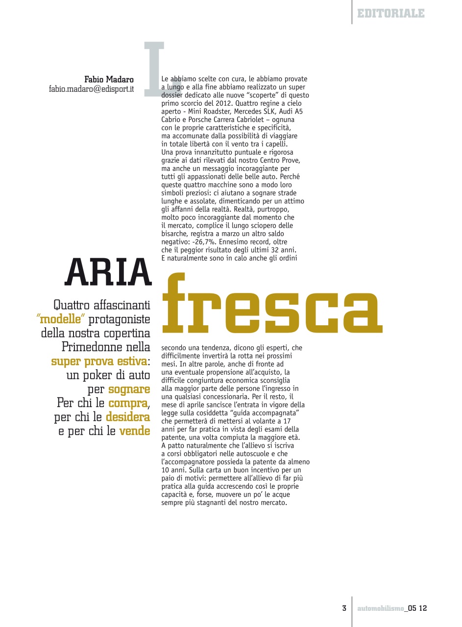 Automobilismo Preview Pages