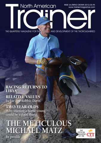 North American Trainer Magazine - horse racing issue Issue 24 - Triple Crown 2012