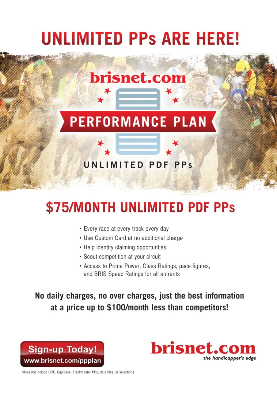 North American Trainer Magazine - horse racing Preview Pages