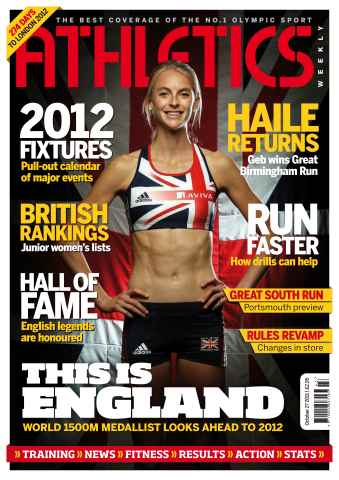 AW – Athletics Weekly Magazine issue AW Oct 27 2011
