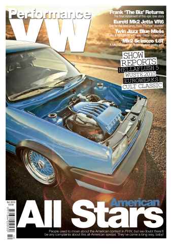 Performance VW issue October 2010