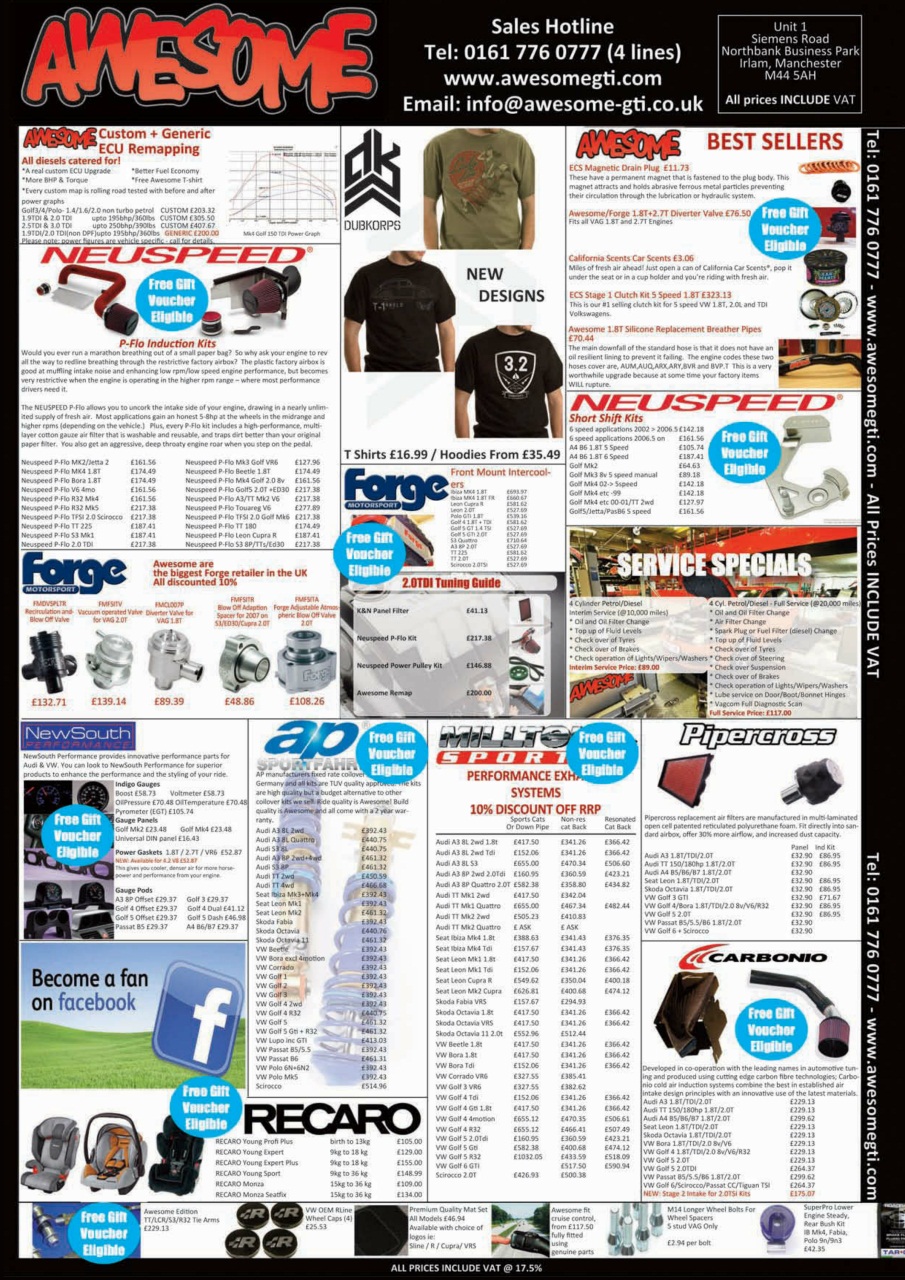 Performance VW Preview Pages