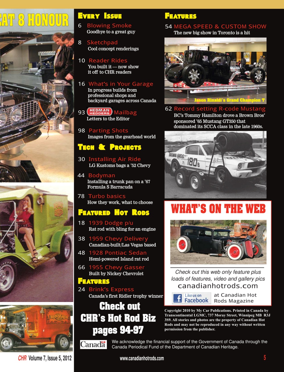 Canadian Hot Rods Preview Pages