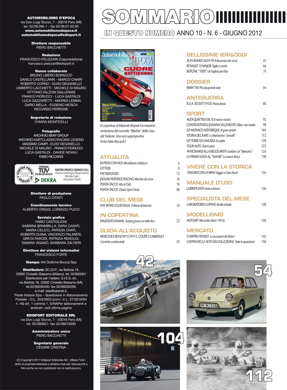 Automobilismo d'Epoca Preview Pages