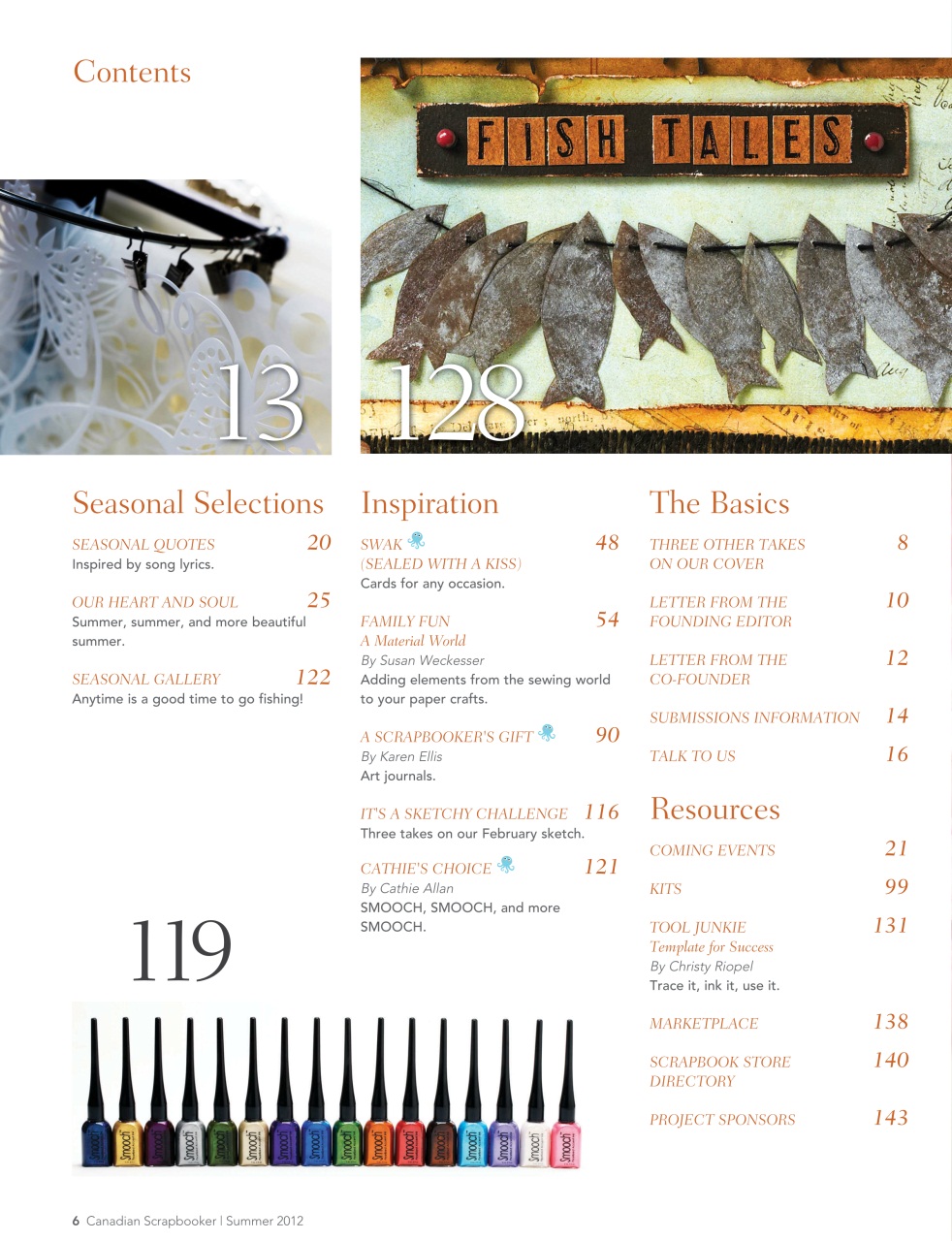 Creative Scrapbooker Preview Pages