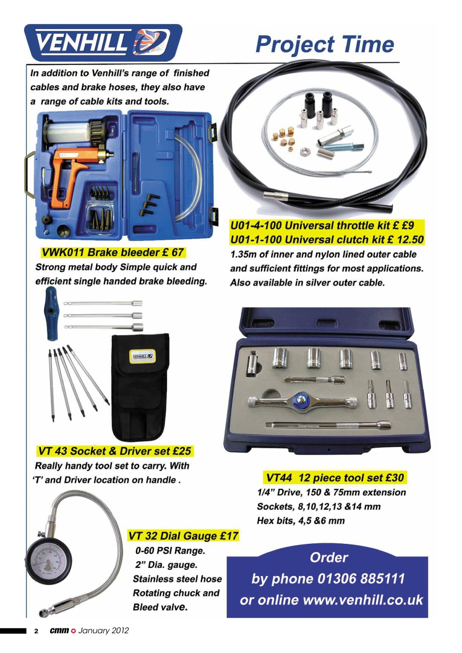 Classic Motorcycle Mechanics Preview Pages