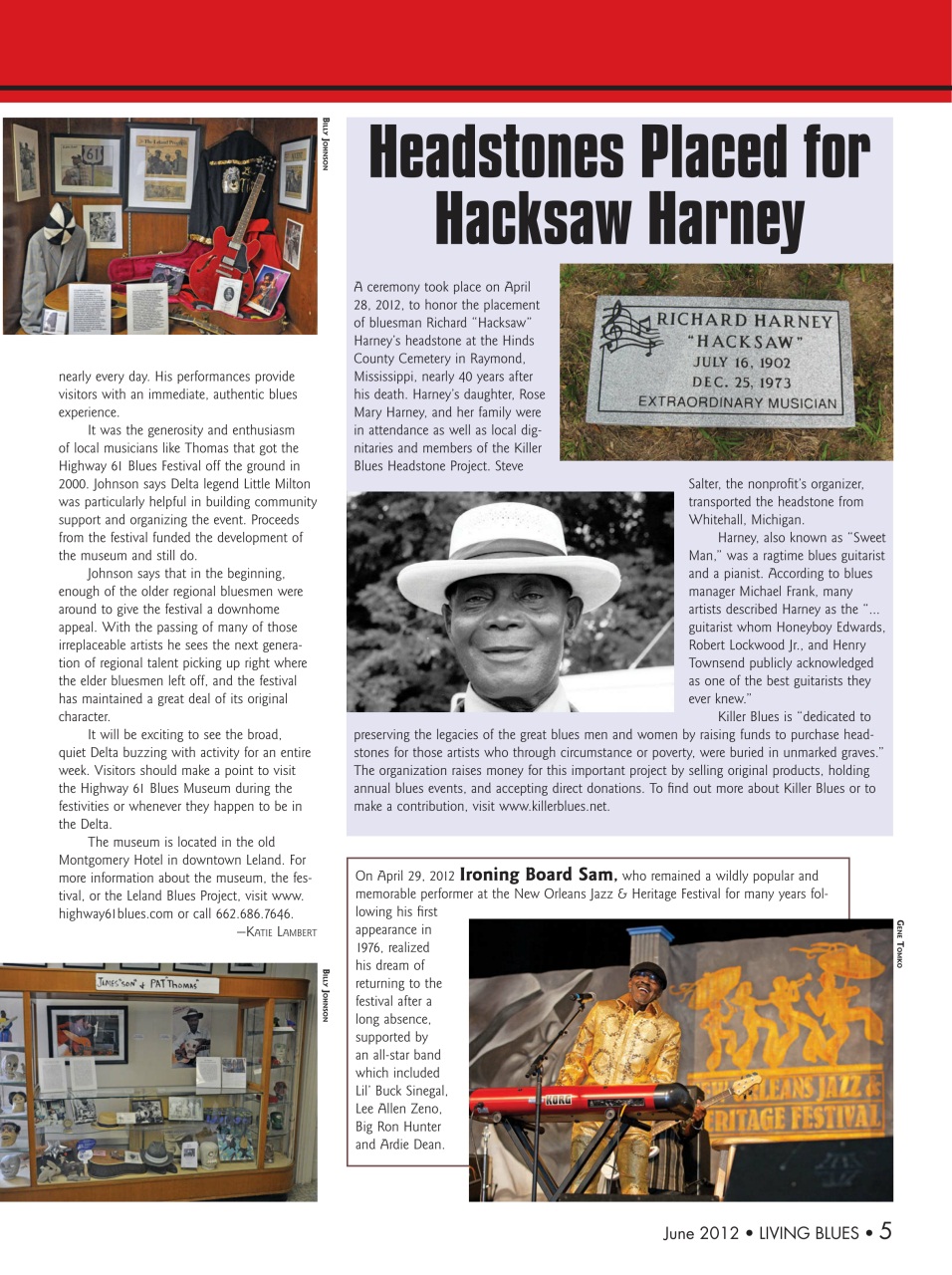 Living Blues Preview Pages