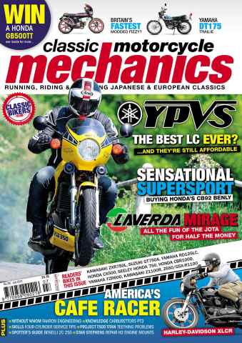 Classic Motorcycle Mechanics issue July 2012