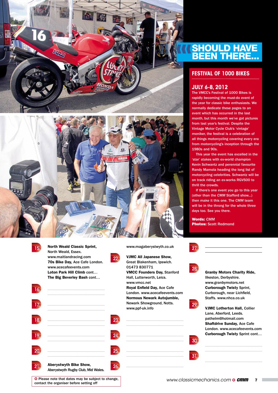Classic Motorcycle Mechanics Preview Pages