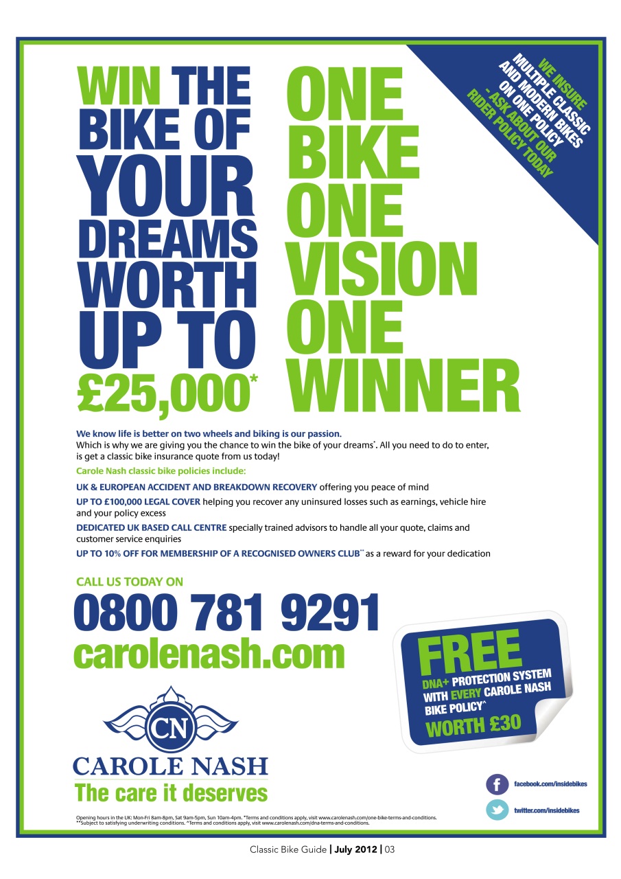 Classic Bike Guide Preview Pages
