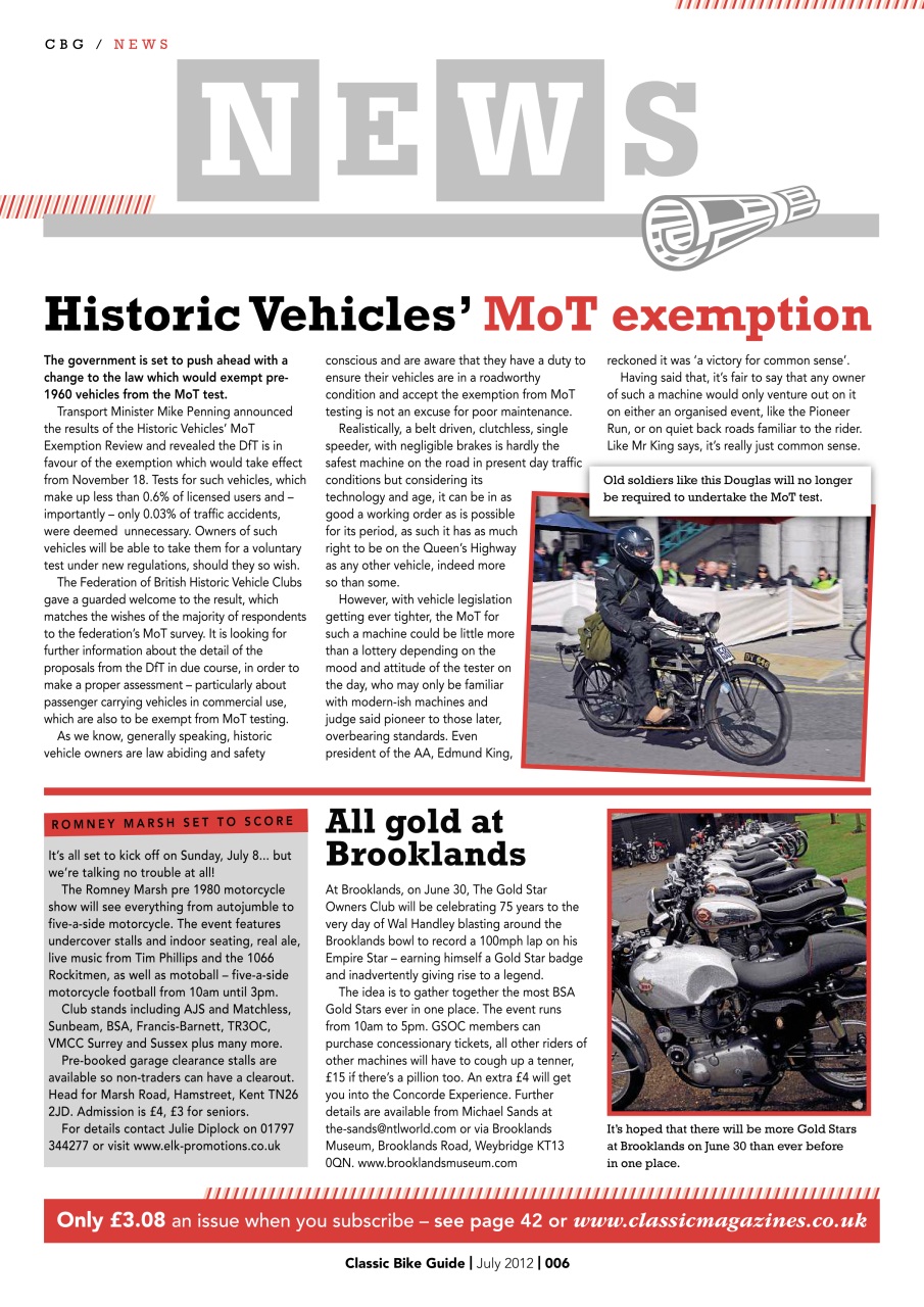 Classic Bike Guide Preview Pages